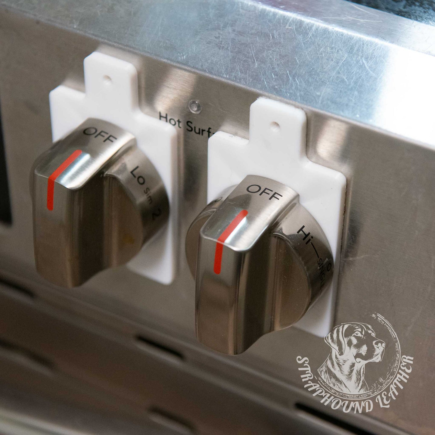 Custom Stove Knob Child and Pet Guard