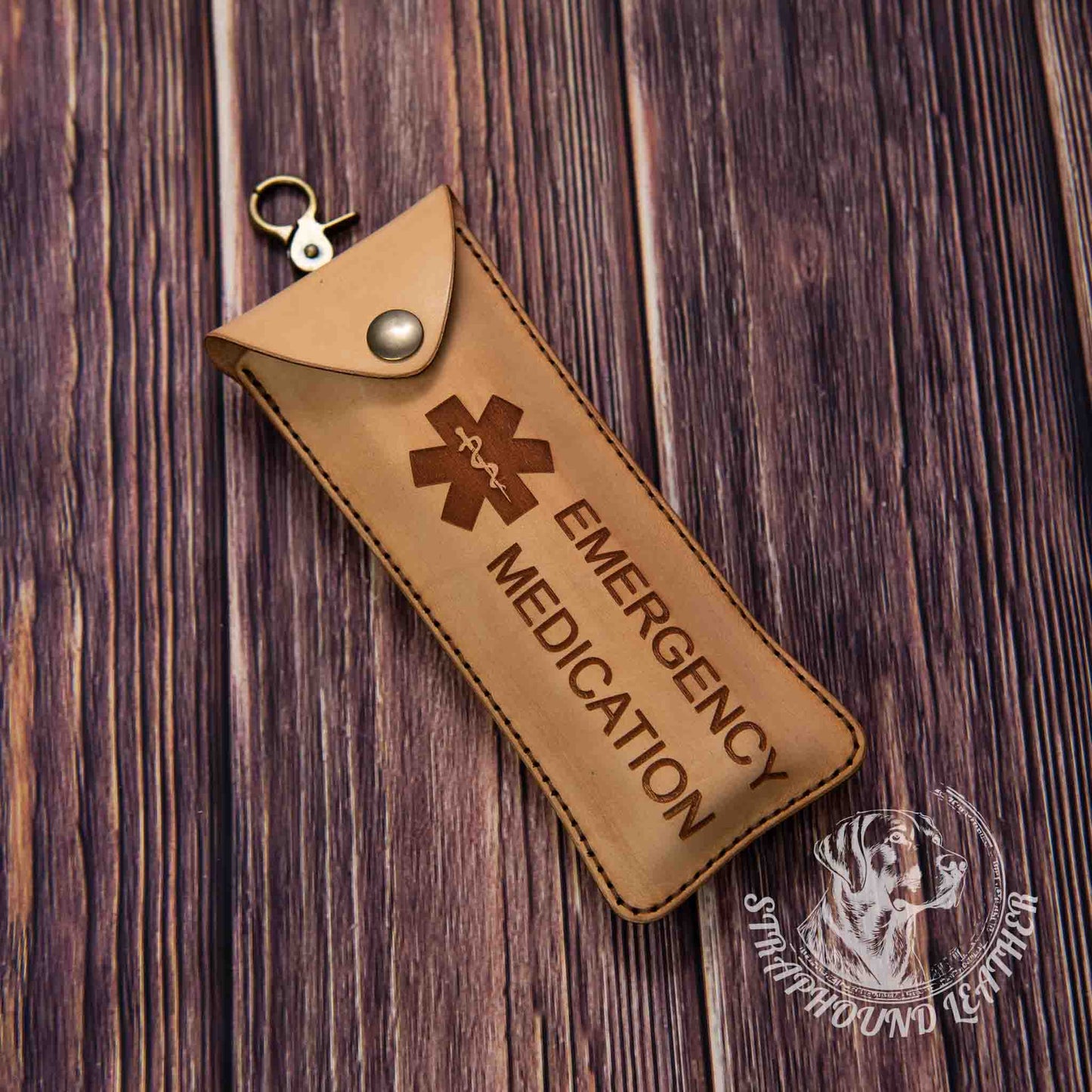 Leather Injectable Medication Holster TTL