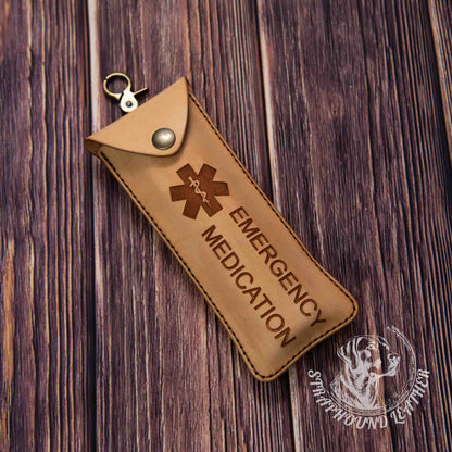 Leather Injectable Medication Holster TTL